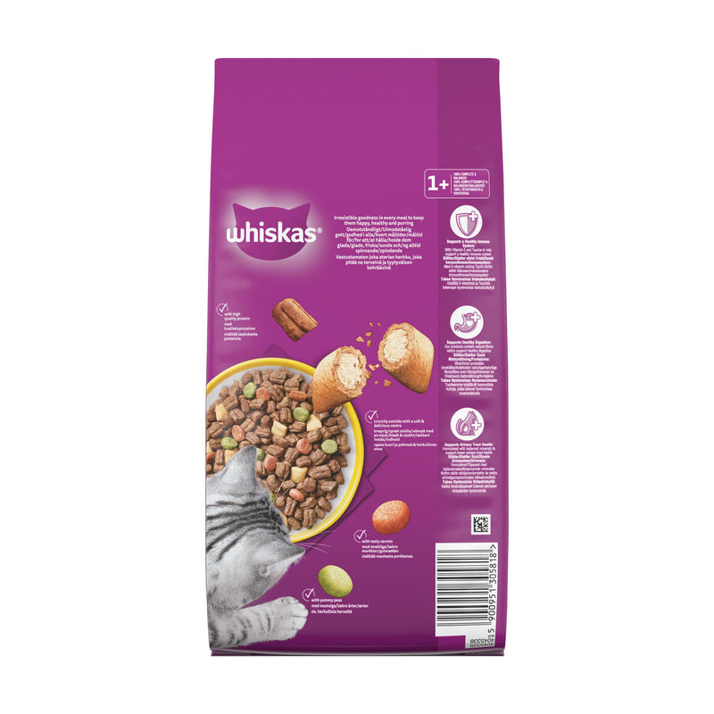 Whiskas dry cat food Chicken complete adult 1.9kg (British brand)