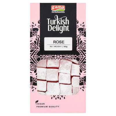 Sainsburys Gama Rose Turkish Delight Sweets 180g- Buy online at McGrocer
