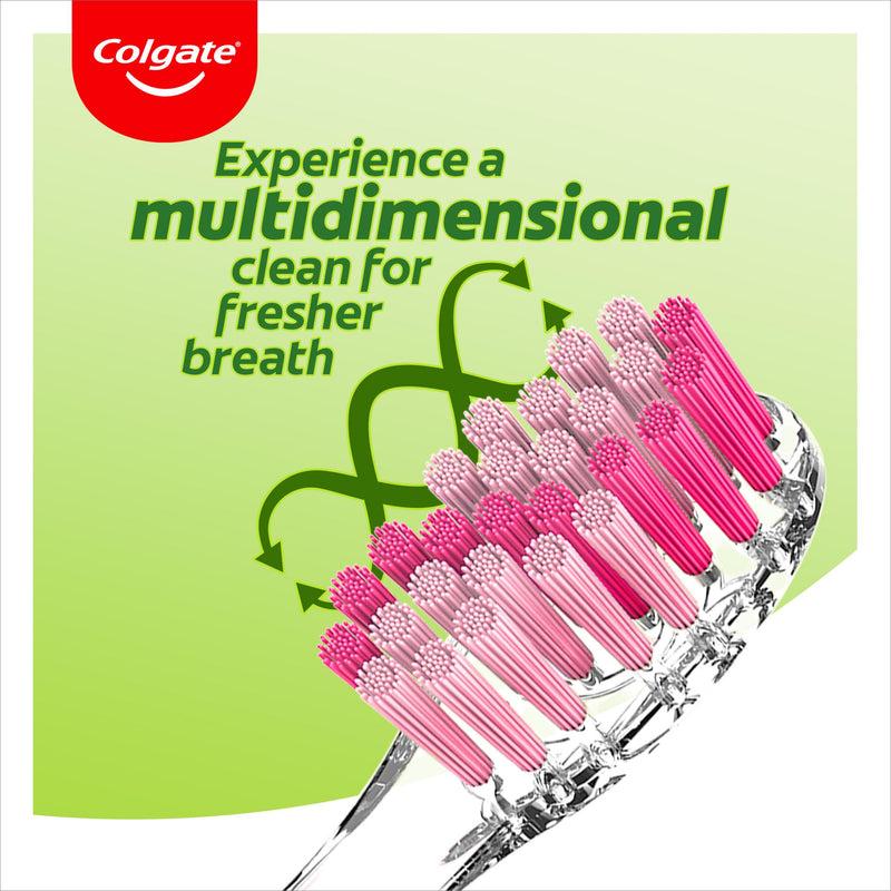 Colgate Twister Medium toothbrush 2-pack, imported from the UK