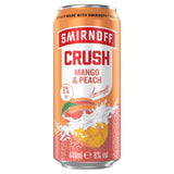 Smirnoff vodka cocktail Mango & Peach 440ml, imported from the UK
