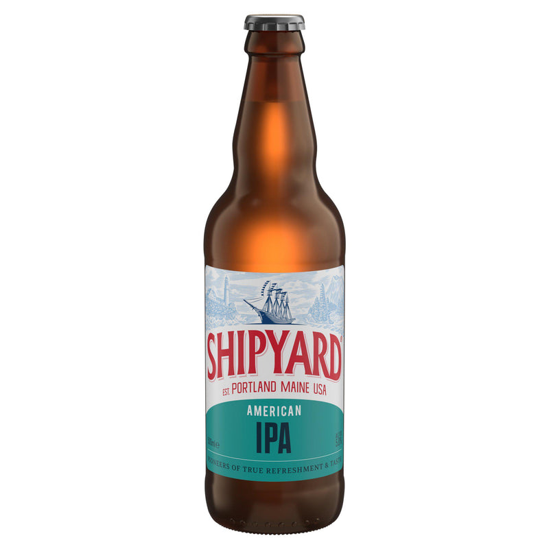 Shipyard American IPA beer 500ml (British brand)