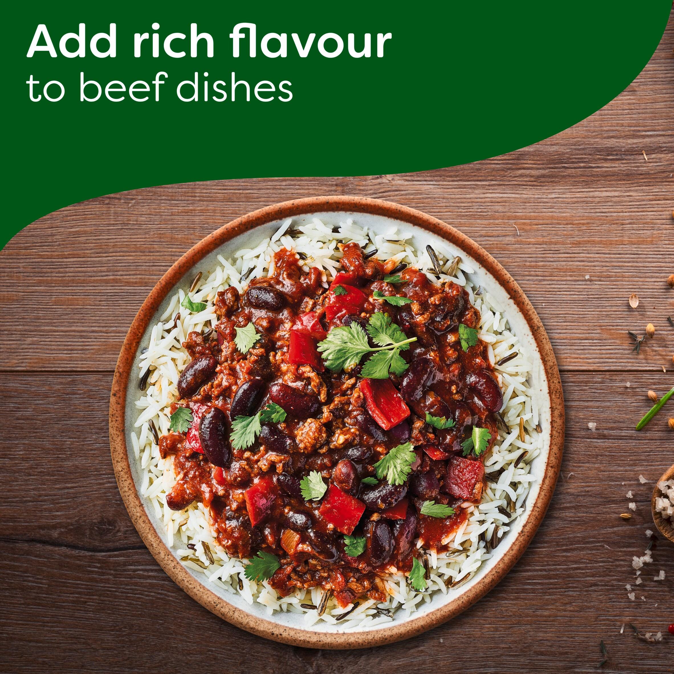 Knorr Rich Beef Stock Pot 4x28g, imported from the UK