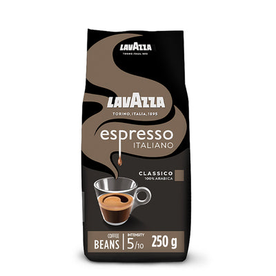 Sainsburys Lavazza Caffe Espresso Coffee Beans 250g- Buy online at McGrocer