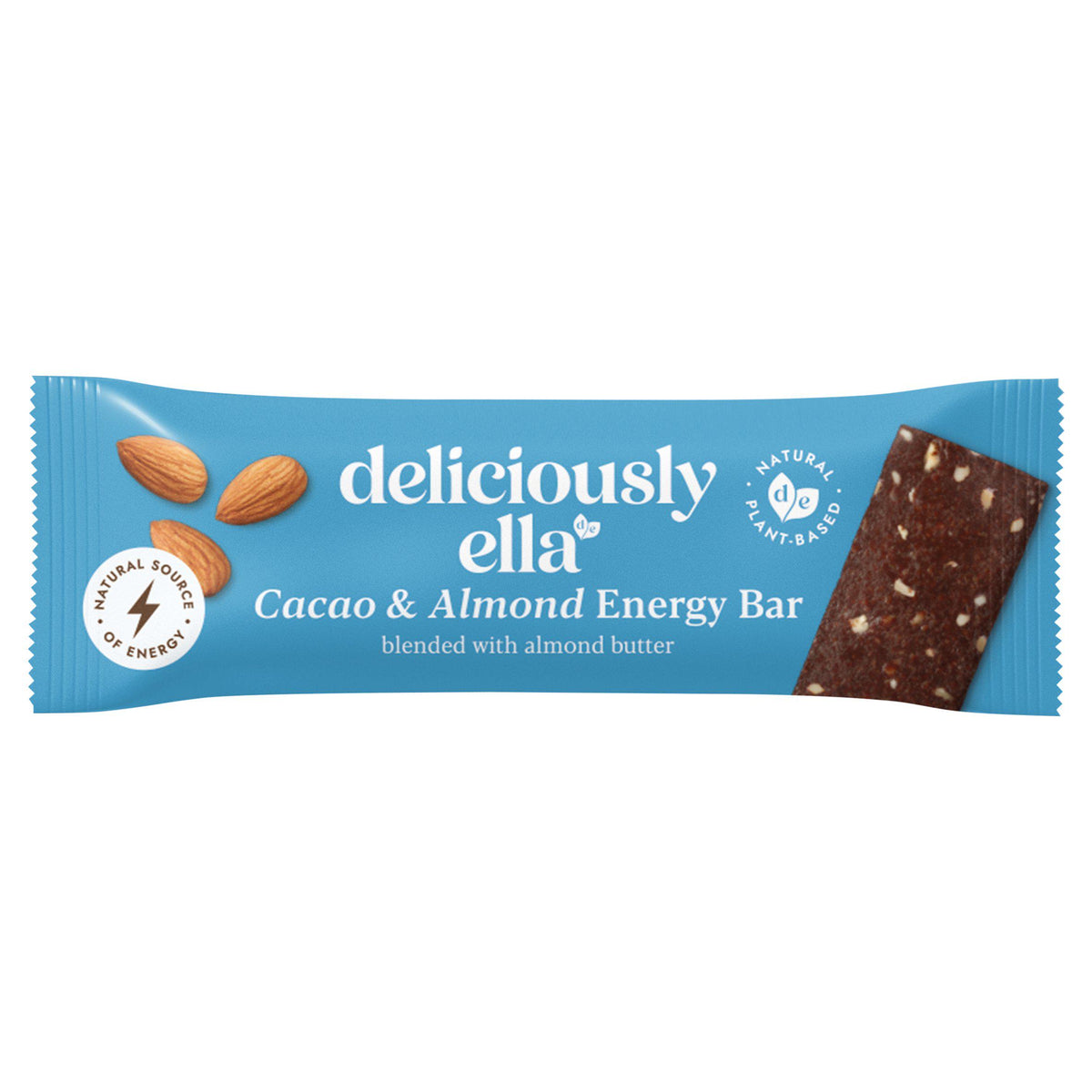 Deliciously Ella Cacao & Almond energy bar 50g (British brand)