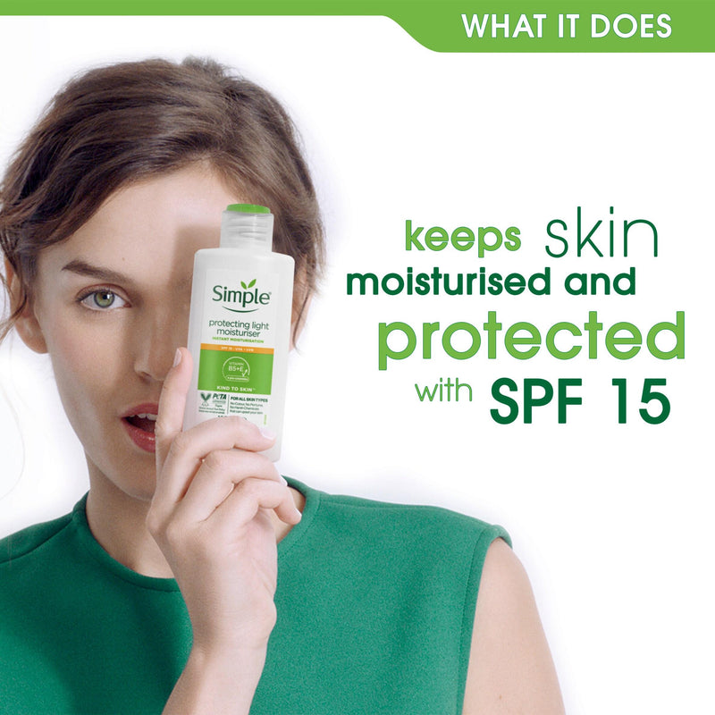 Simple Kind to Skin Protecting Moisturiser SPF15 125ml - British product