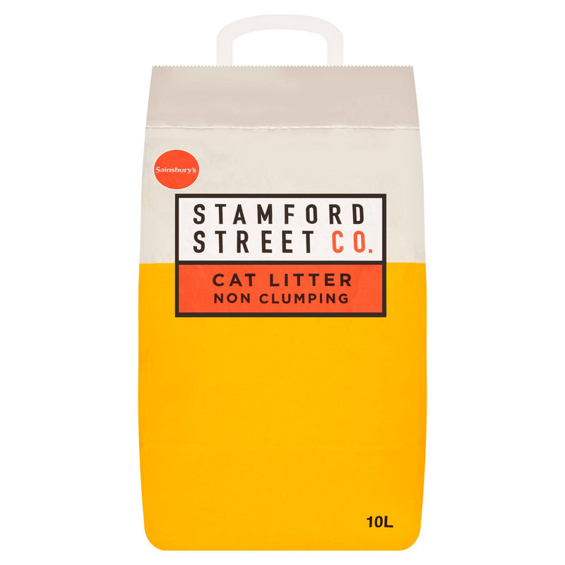 Stamford Street cat litter non clumping 10L, imported from the UK