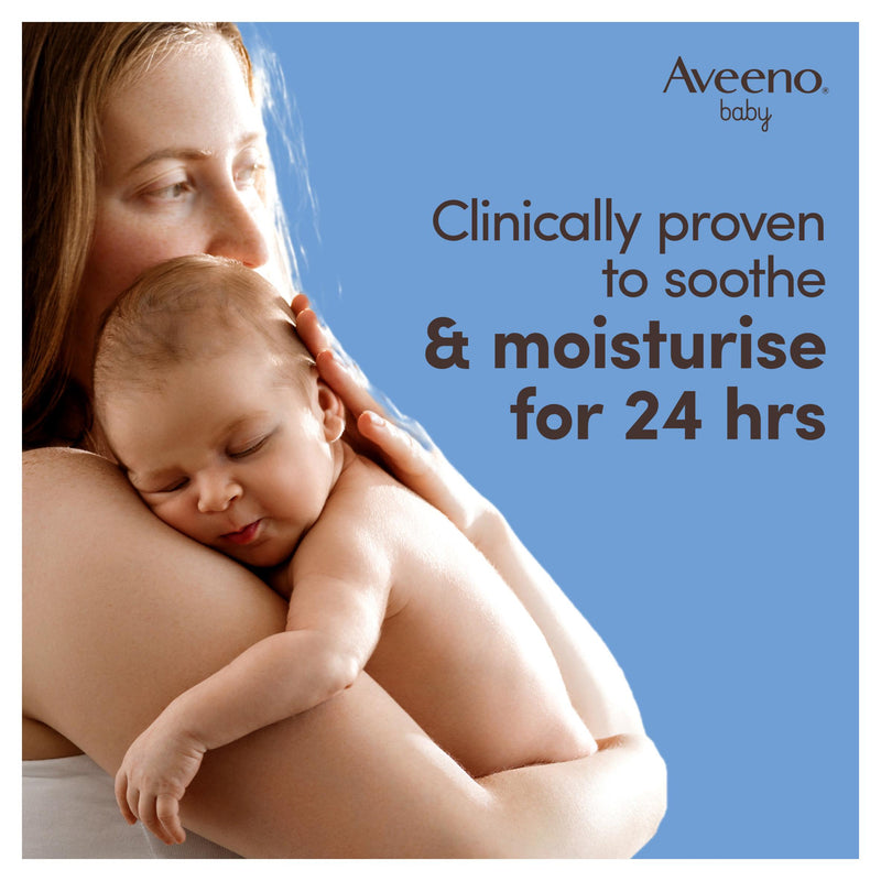 Aveeno Soothing Relief Emollient baby cream 150ml, imported from the UK