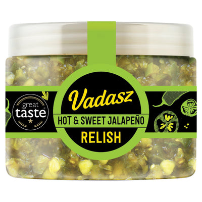 Sainsburys Vadasz Hot & Sweet Jalapeno Relish 400g- Buy online at McGrocer