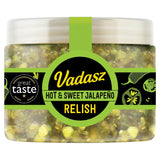 Vadasz Hot & Sweet Jalapeno Relish 400g - British product