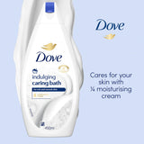 Dove indulging bath cream 450ml, UK version