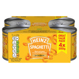 Heinz spaghetti in tomato sauce value pack 4 x 200g - British product