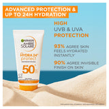 Garnier Ambre Solaire SPF 50 sun cream 50ml - British product
