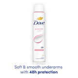 Dove antiperspirant deodorant powder 200ml (British brand)