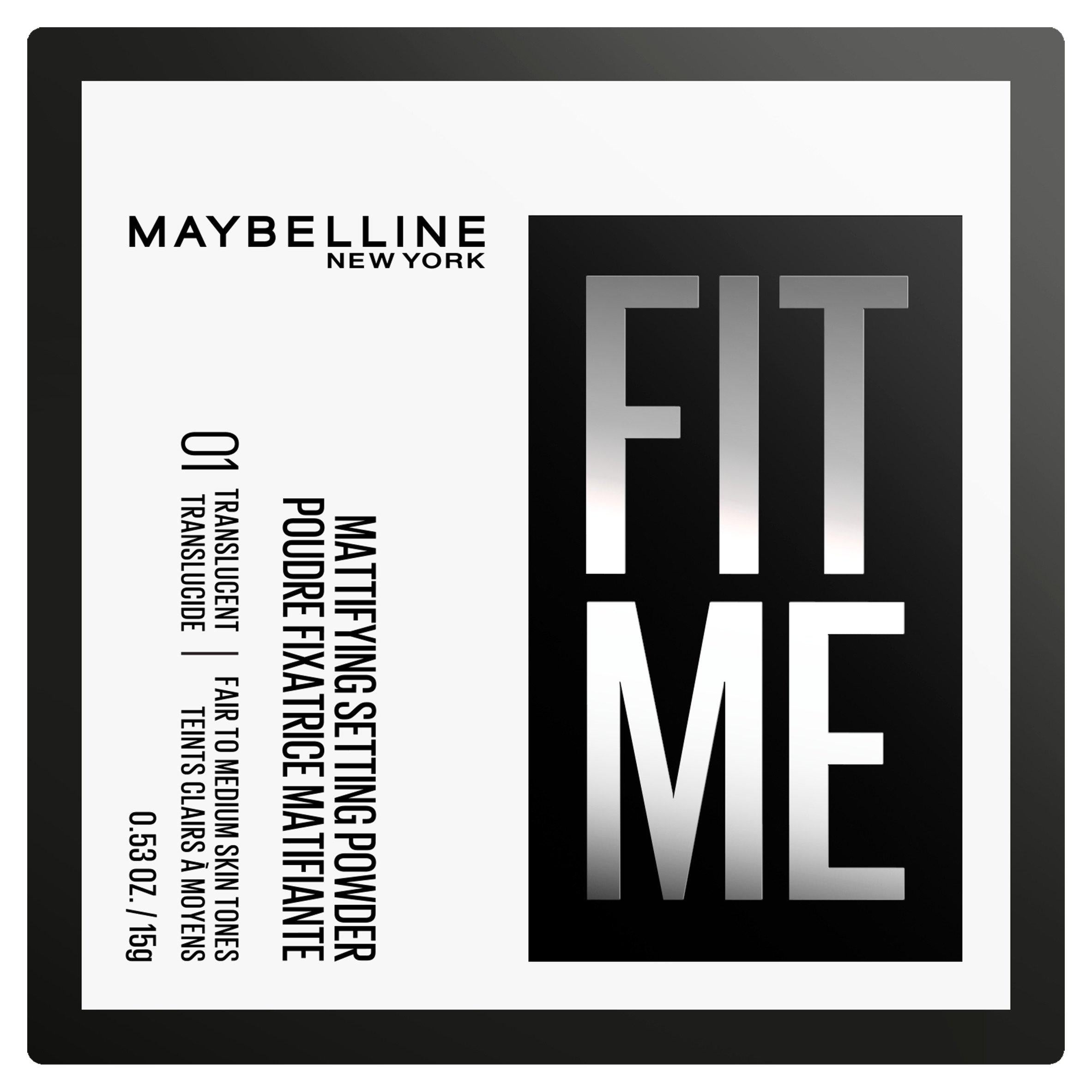Maybelline Fit Me Loose Powder Translucent 15g, UK version