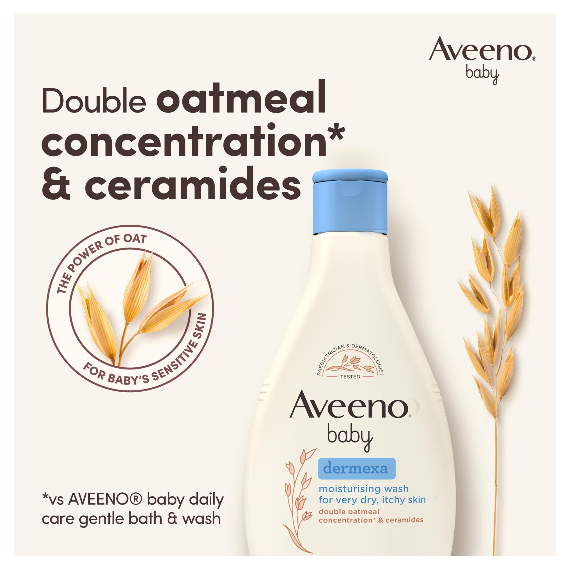 Aveeno Baby Dermexa Moisturising Wash 250ml - British product