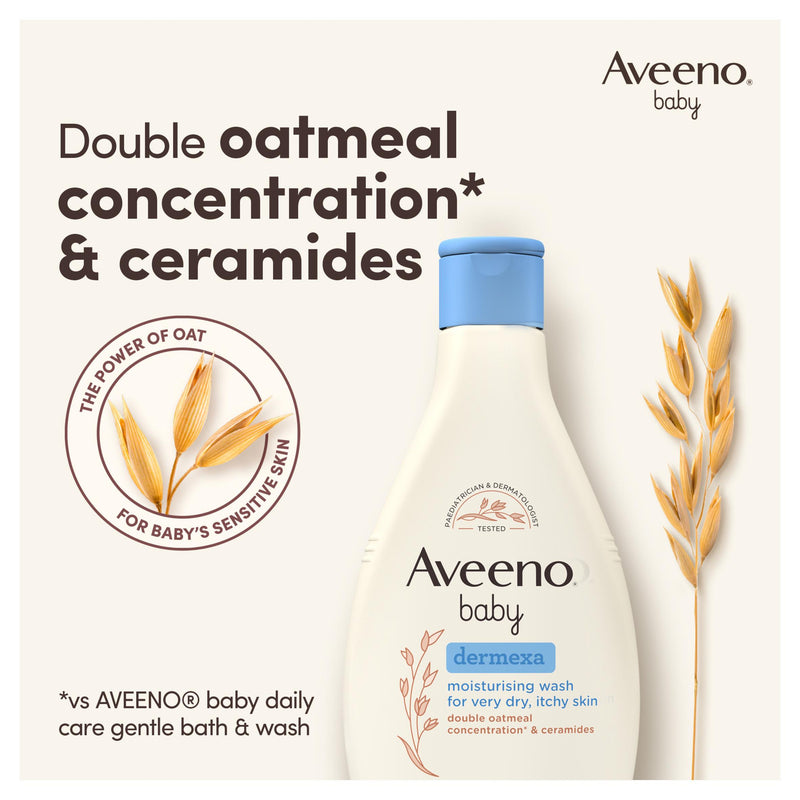 Aveeno Baby Dermexa Moisturising Wash 250ml - British product