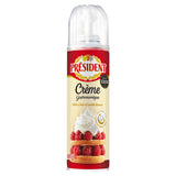 Président vanilla spray cream 250g - British product
