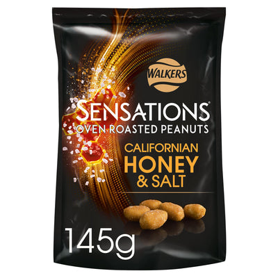 Sainsburys Sensations Honey & Salt Roasted Peanuts 145g- Buy online at McGrocer