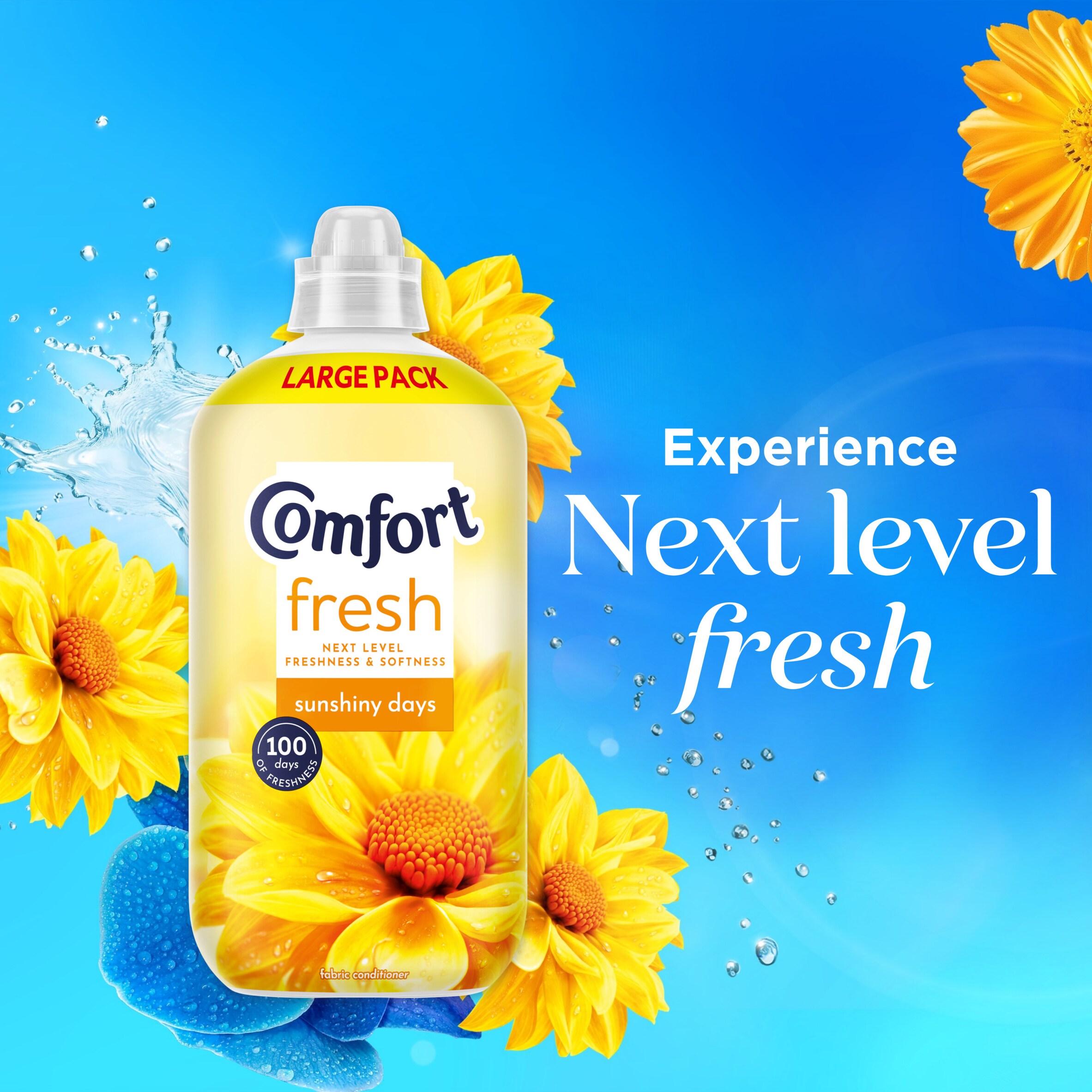 Comfort Fresh fabric conditioner Sunshiny Days 1.56L, UK version