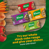 Knorr beef stock cubes 8x10g (British brand)