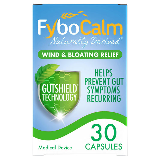Fybocalm Wind & Bloating Relief Capsules x30 GOODS Sainsburys   