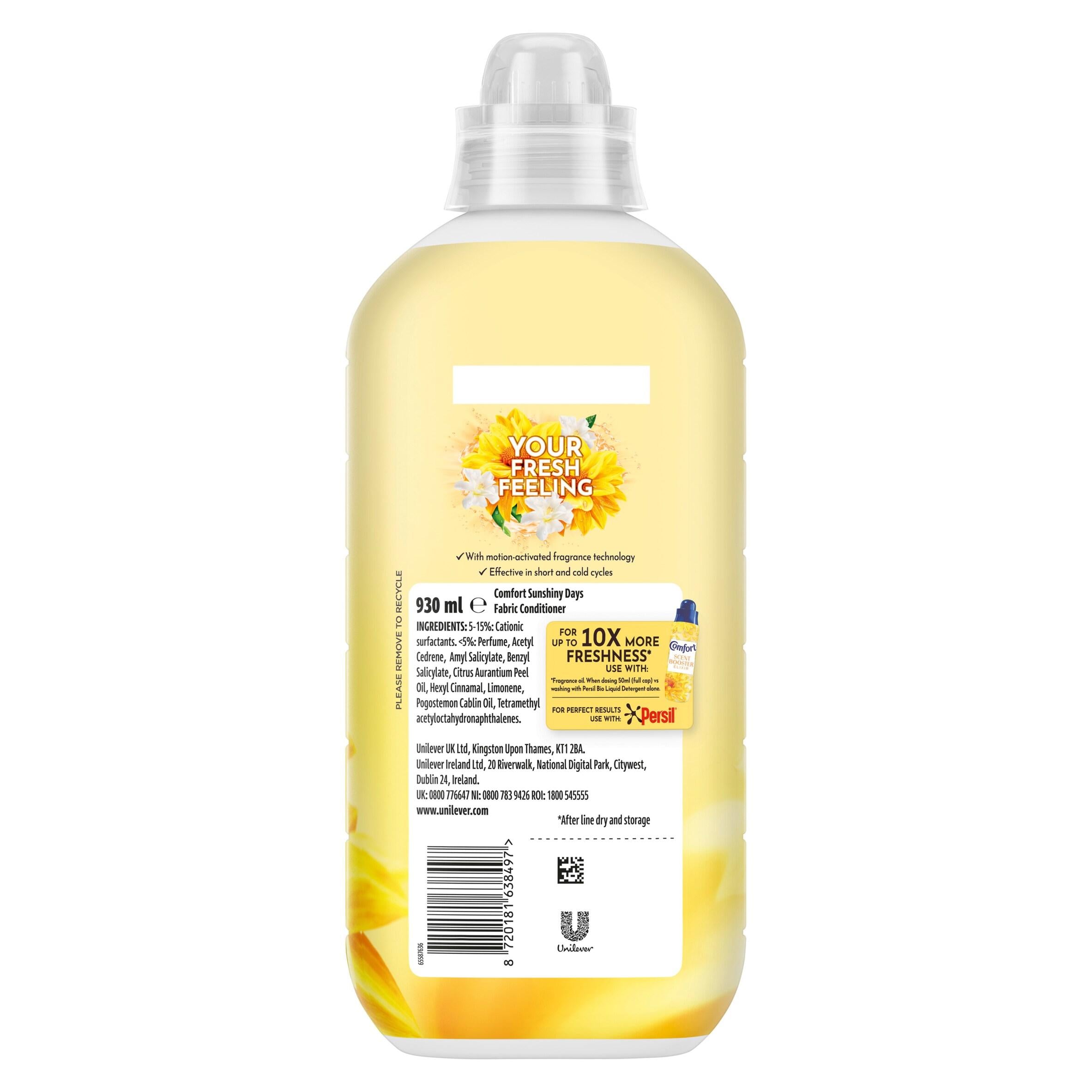 Comfort Fabric Conditioner Sunshiny Days 930ml - British product