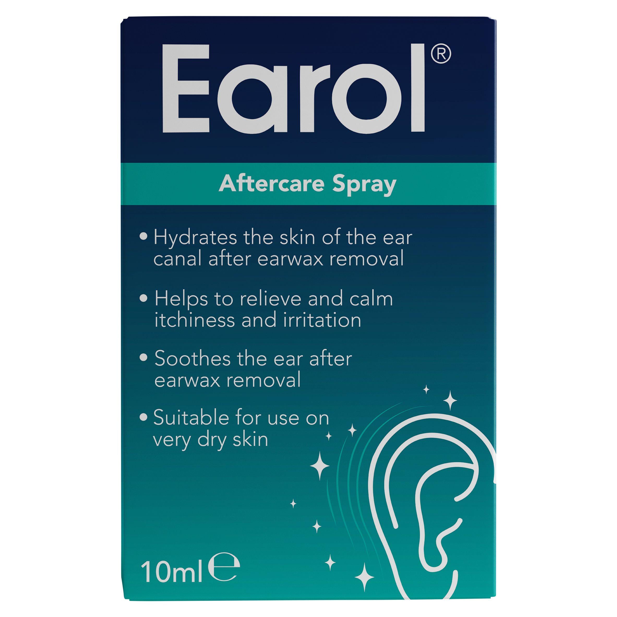 Earol Aftercare Spray for Ear Canals 10ml - British product