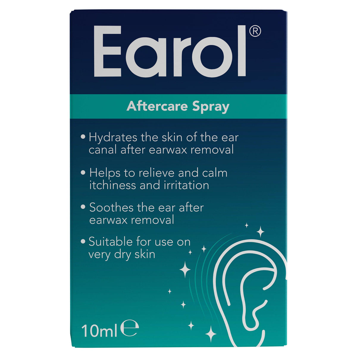 Earol Aftercare Spray for Ear Canals 10ml - British product