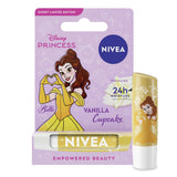Nivea Vanilla Cupcake Lip Balm 4g, imported from the UK