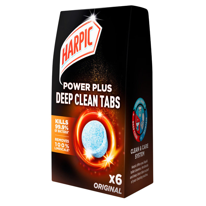Harpic toilet cleaner tablets Original (British brand)