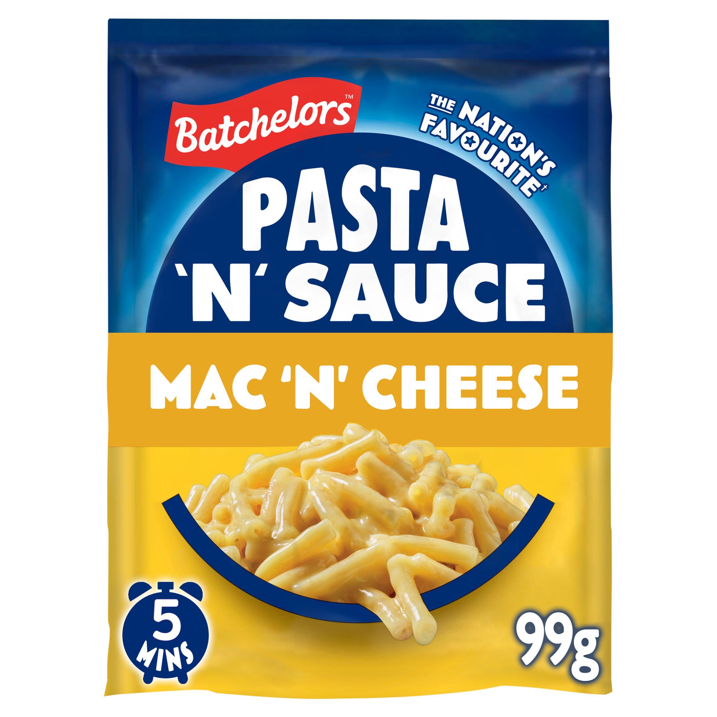 Batchelors macaroni cheese pasta mix 108g, imported from the UK