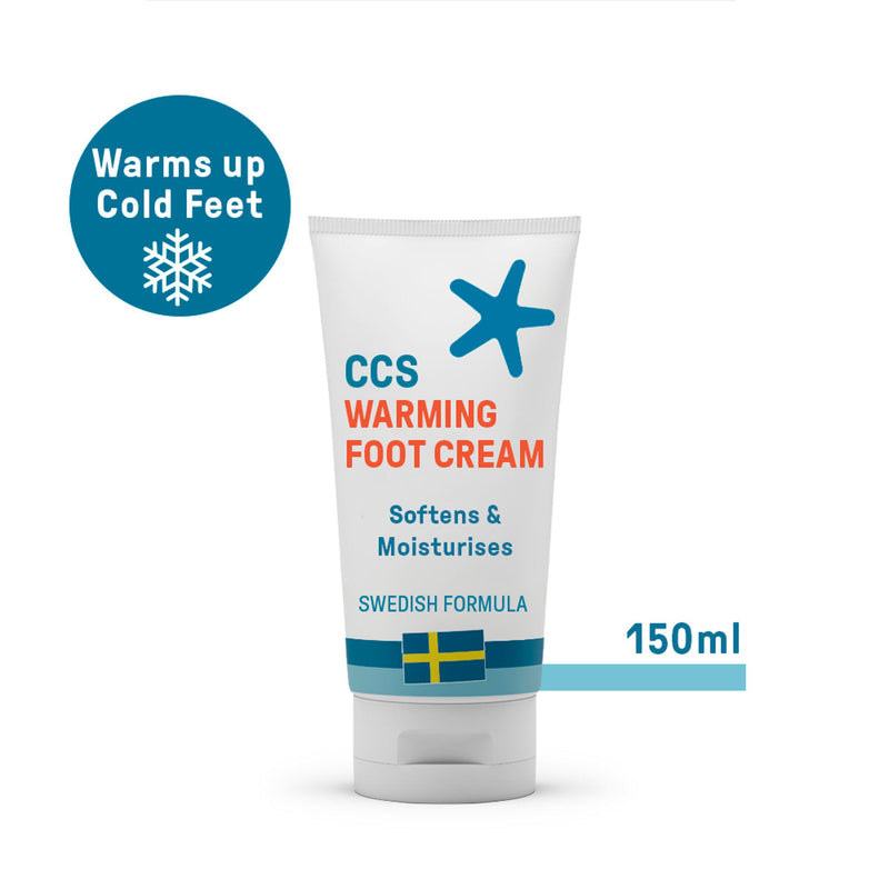 CCS warming foot cream 150ml for feet care - British product