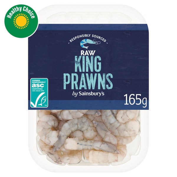 Sainsbury's Raw King Prawns ASC 165g