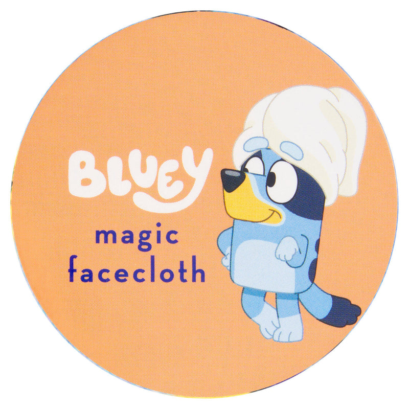 Bluey Magic Facecloth Soft Cotton - British product