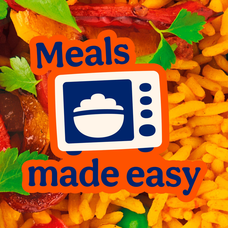 Ben's Original paella chorizo vegetable rice meal 250g - British product