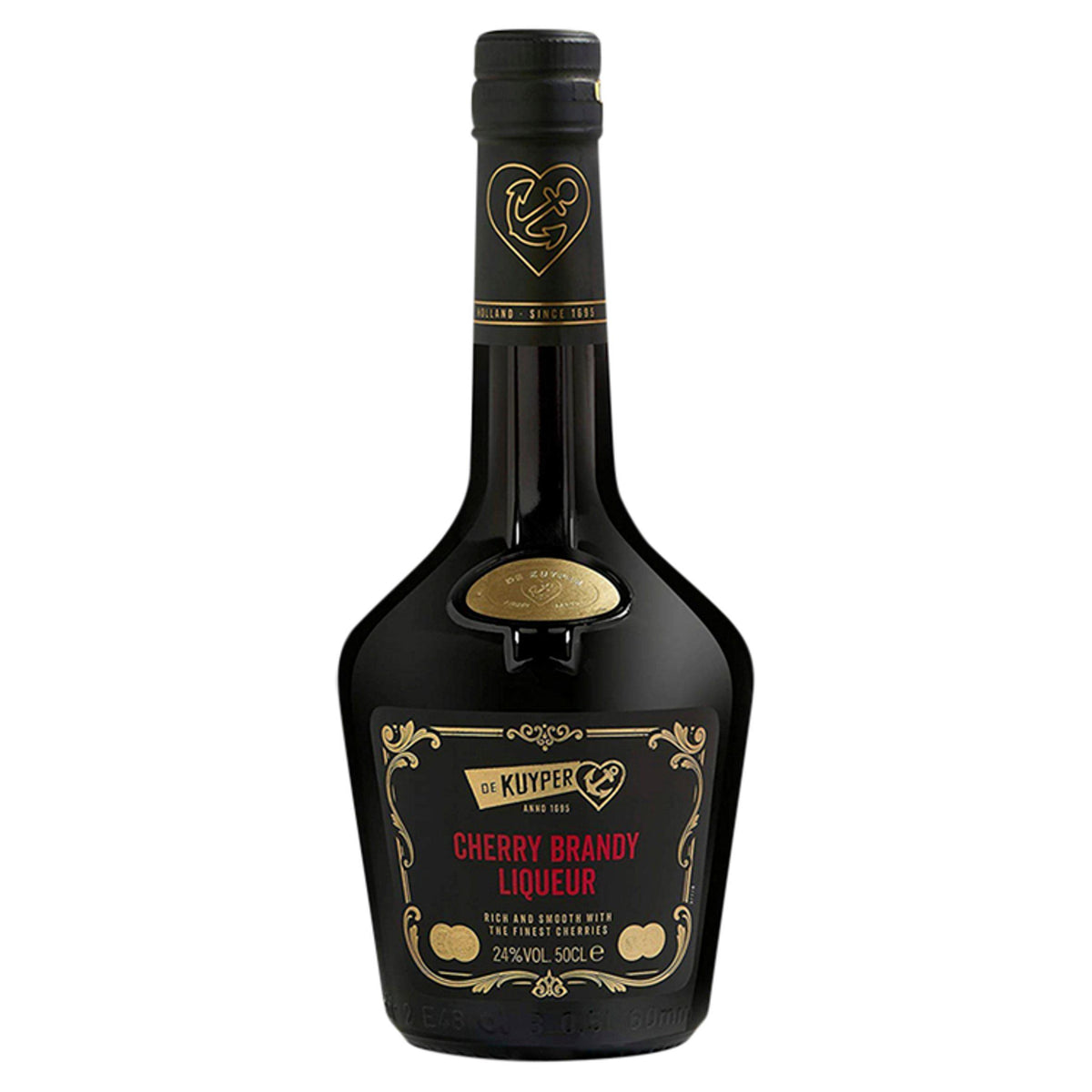 De Kuyper cherry brandy liqueur 50cl bottle (British brand)