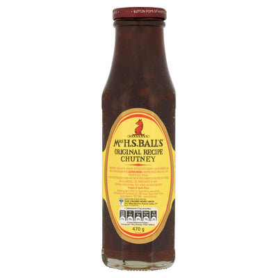 Sainsburys Mrs Balls Original Fruit Chutney 470g- Buy online at McGrocer