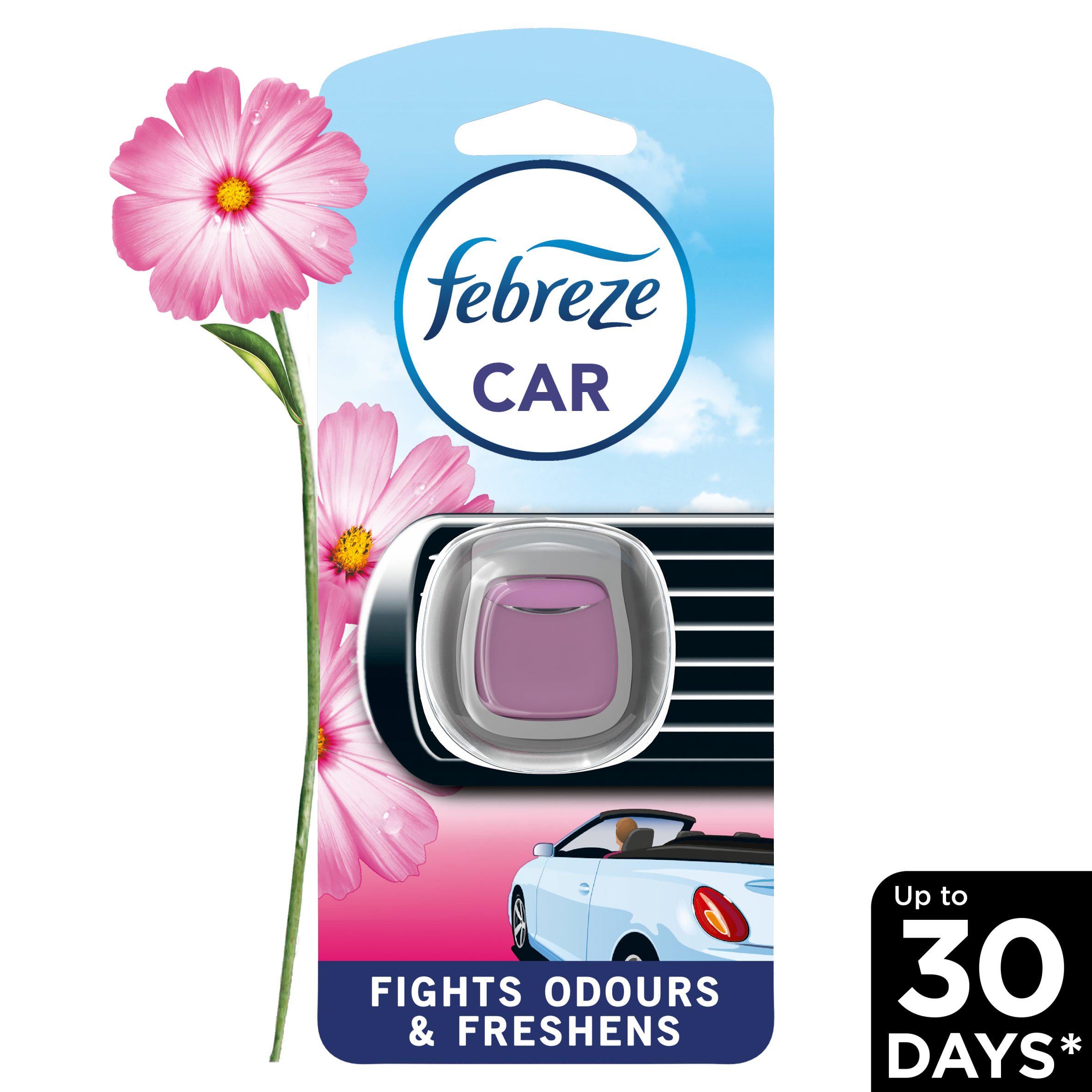Febreze car air freshener Blossom & Breeze, UK version