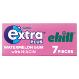 Extra Plus chewing gum Chill Watermelon 7 pack - British product