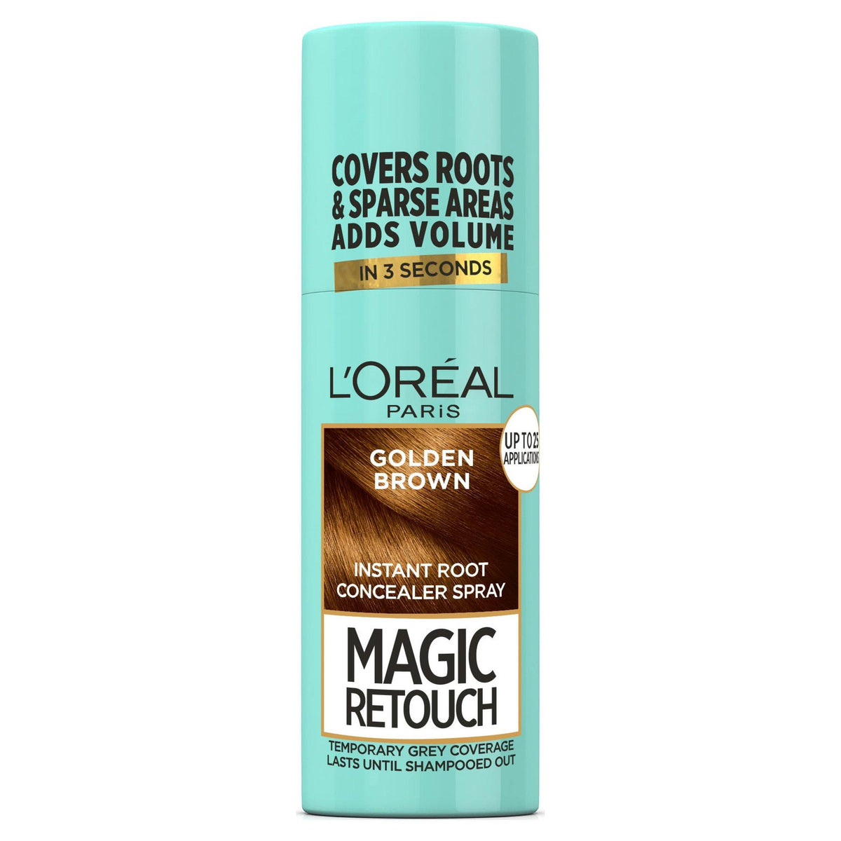 L'Oreal Paris Magic Retouch root concealer spray Golden Brown (British brand)