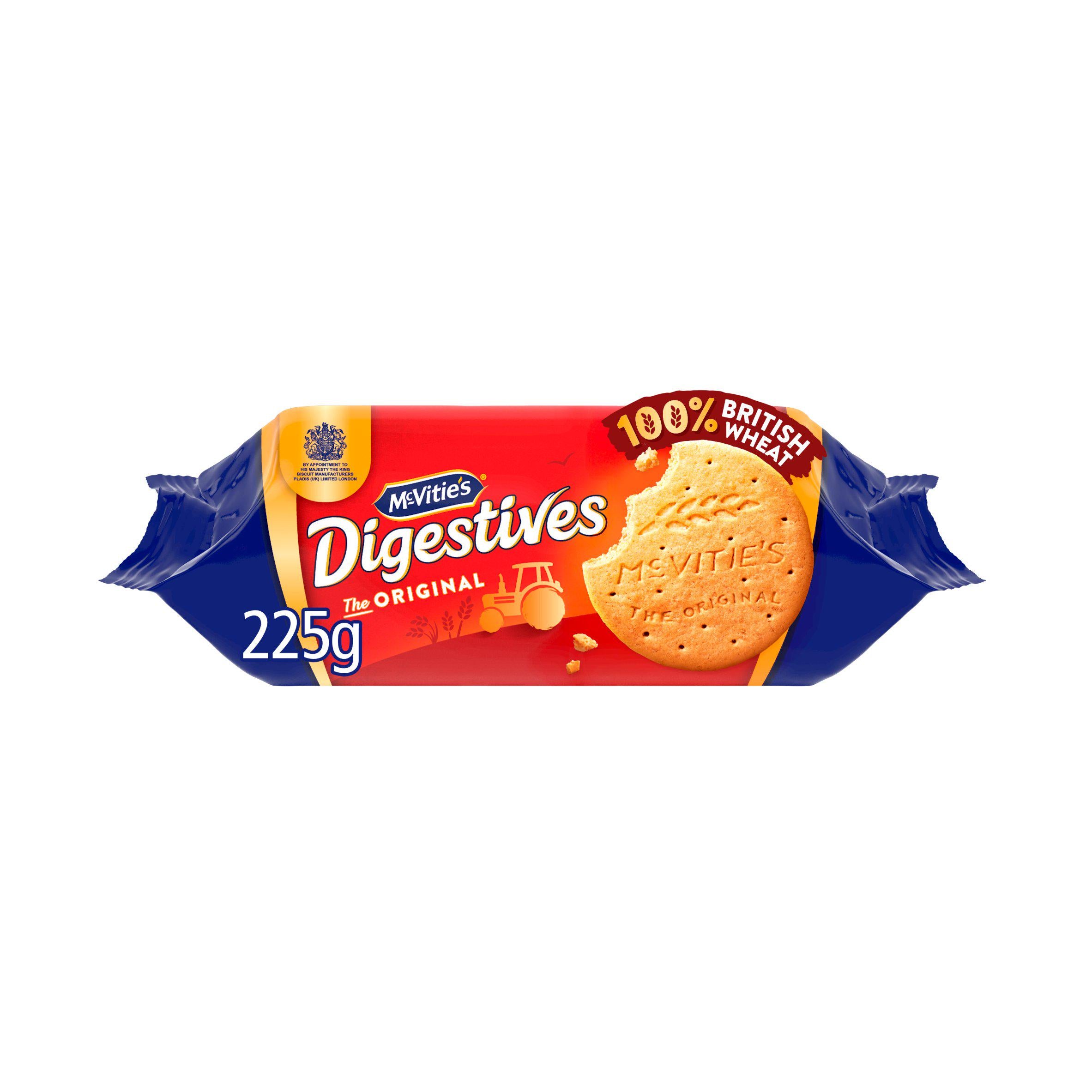 McVitie's Digestives Original biscuits 225g, UK version