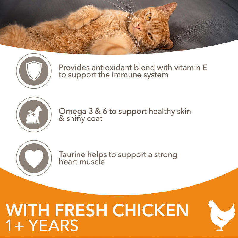 IAMS Vitality Fresh Chicken Cat Food 800g, UK version