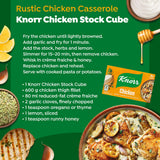 Knorr chicken stock cubes 20x10g, imported from the UK