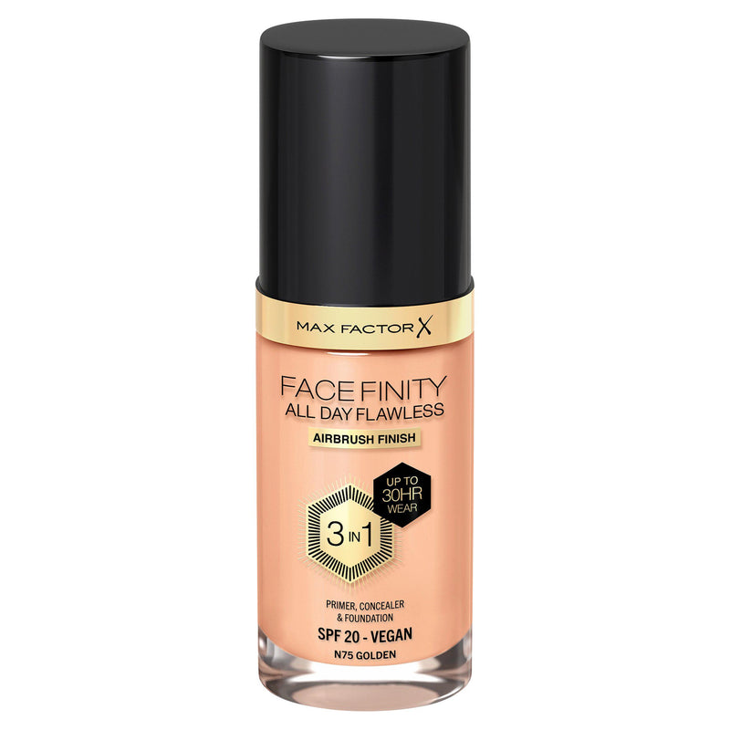 Max Factor foundation in golden shade 75, 30ml, imported from the UK