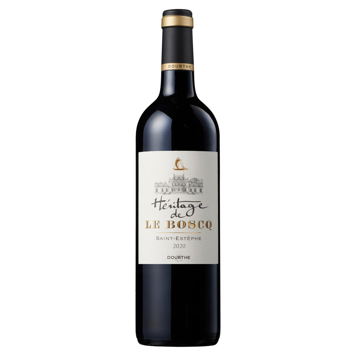 Heritage Le Boscq Saint Estephe red wine 75cl (British brand)