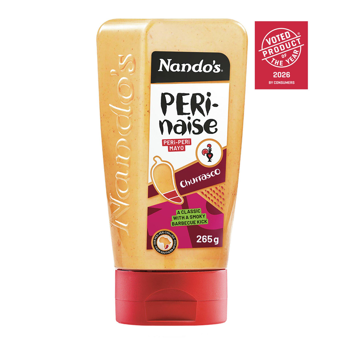 Nando's Perinaise Churrasco Peri Peri Mayo 265g (British brand)