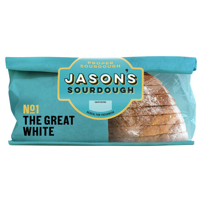waitrose Jason's Sourdough The Great White Bread 450g- Buy online at McGrocer
