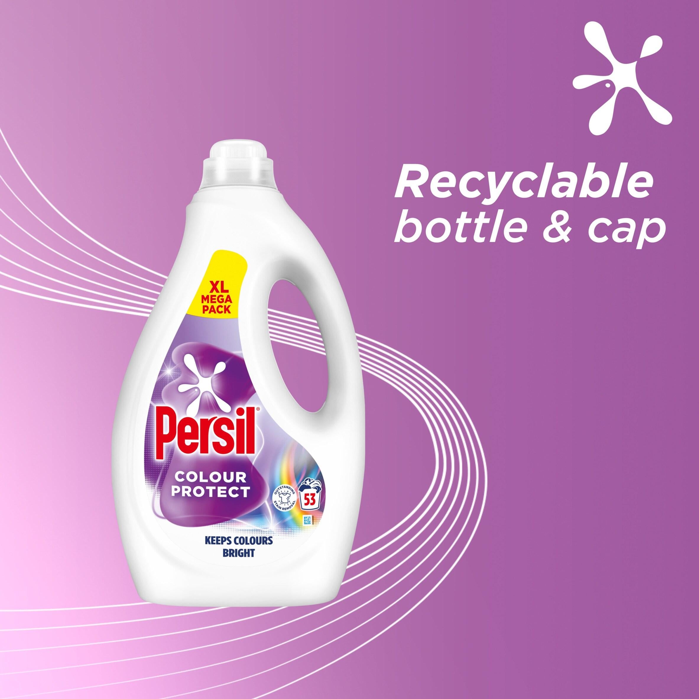 Persil Colour Protect laundry liquid detergent 1.43L, imported from the UK