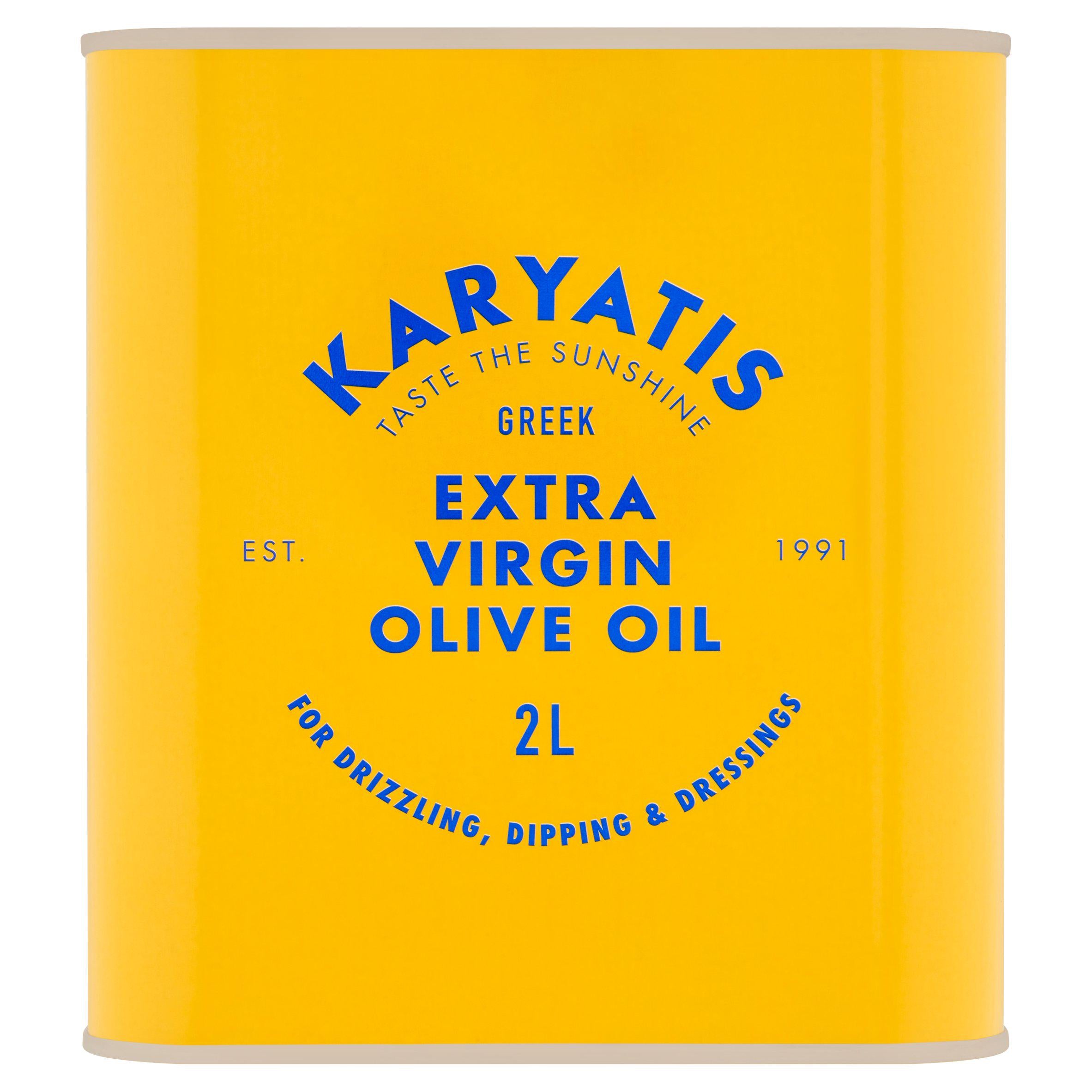 Karyatis Greek Extra Virgin Olive Oil 2L GOODS Sainsburys   