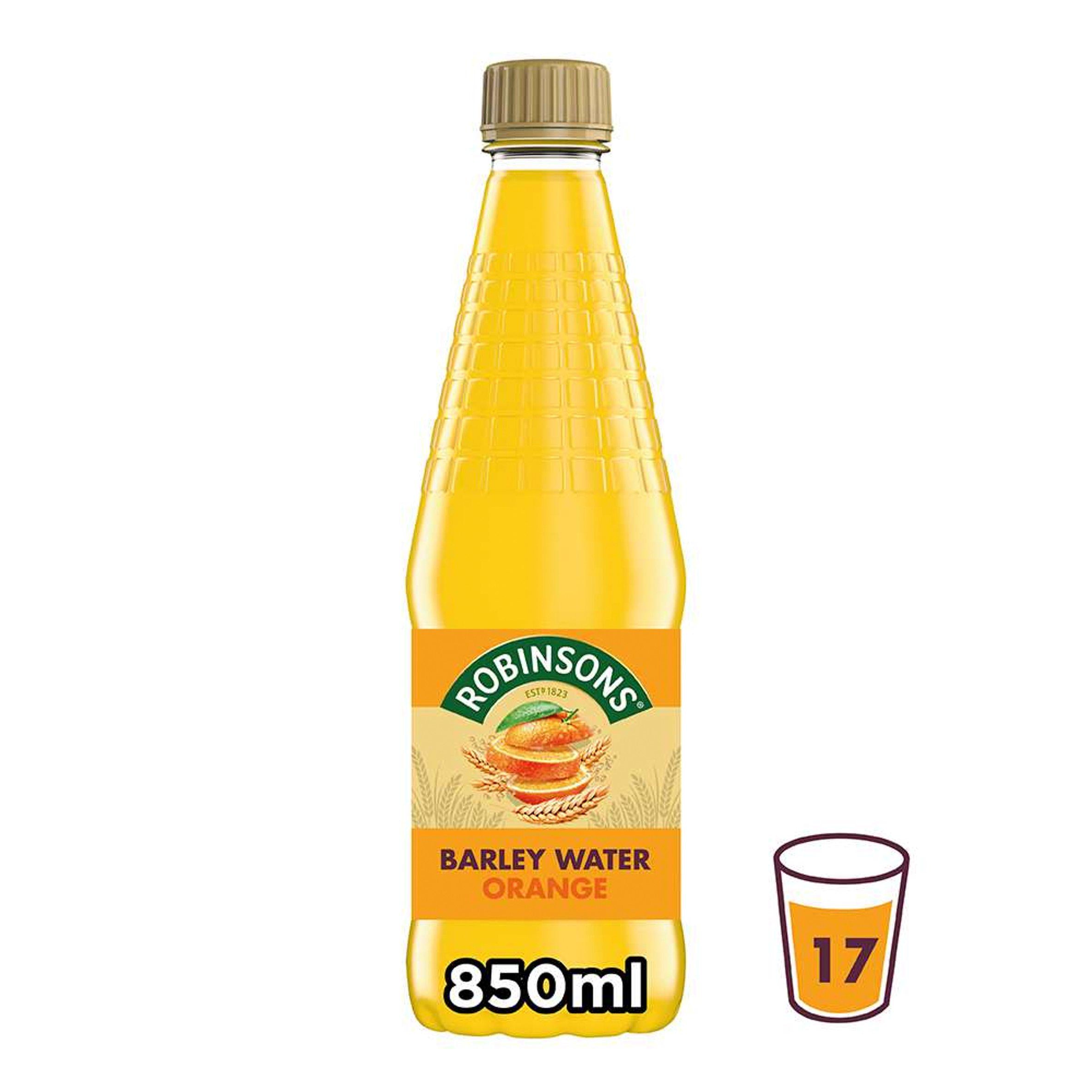 Robinsons Barley Water Orange Squash 850ml - British product